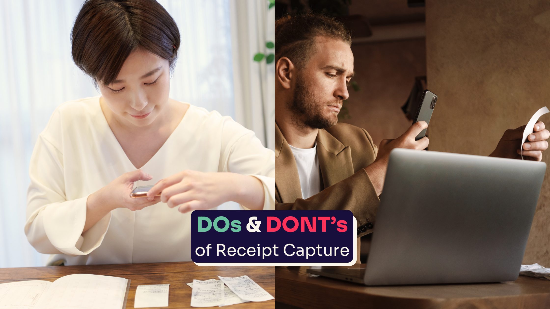 Capturing Your Receipt’s Best Side